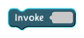 Invoke code block in the MagiCats editor