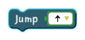 Jump code block in the MagiCats editor