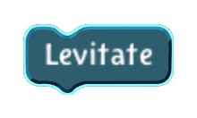 Levitate code block in the MagiCats editor
