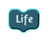 Life code block in the MagiCats editor