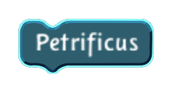 Petrificus code block in the MagiCats editor