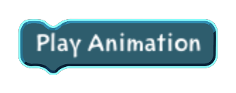 Play Animation code block in the MagiCats editor