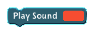 Play Sound code block in the MagiCats editor